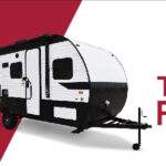 Variety of travel trailers for sale at General RV, catering to diverse camping needs and preferences.