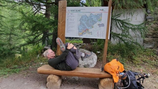 Rick Steves travel tip, importance of stretching for hiking fitness