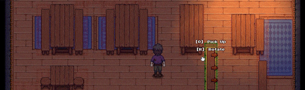 Animated showcase of various furniture and decorative items in Traveler's Rest, highlighting customization options.
