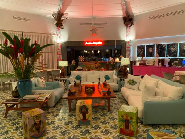 A Congo culture drumming session at El Otro Lado hotel in Portobelo, Panama, part of a unique Caribbean travel experience