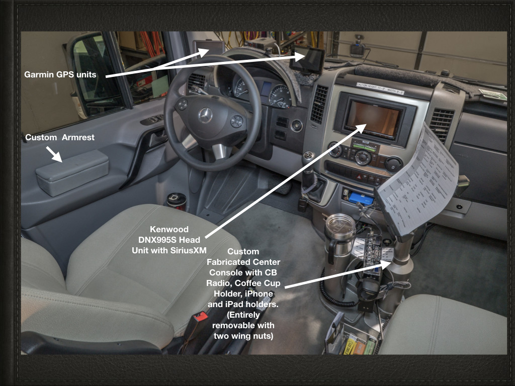 Unity U24CB cockpit modifications including armrest and electronic upgrades