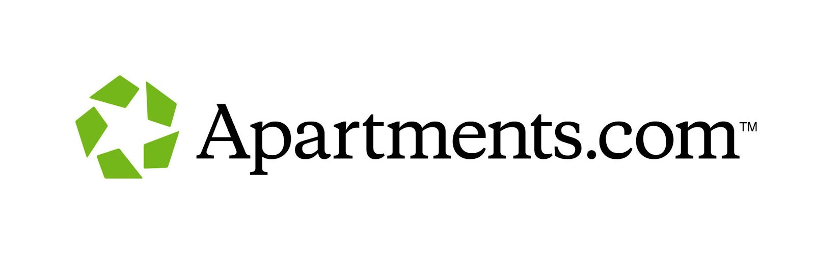 Screenshot of Apartments.com website showing apartment listings for travel nurses