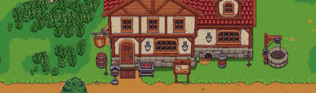 Animated scene of a character walking through a world map in Traveler's Rest, showcasing exploration.