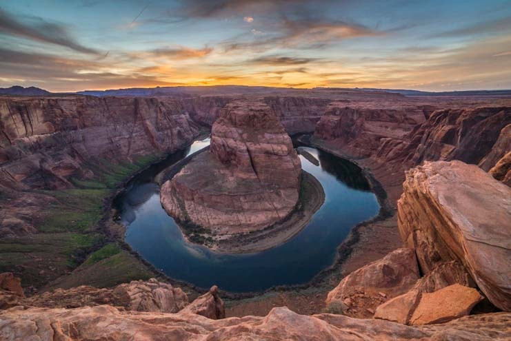 Horseshoe Bend Overlook Arizona RV trip-min