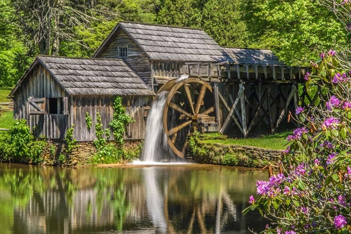Mabry Mill Blue Ridge Parkway Virginia copy-min