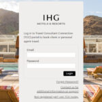 IHG Travel Agent Login Portal Interface