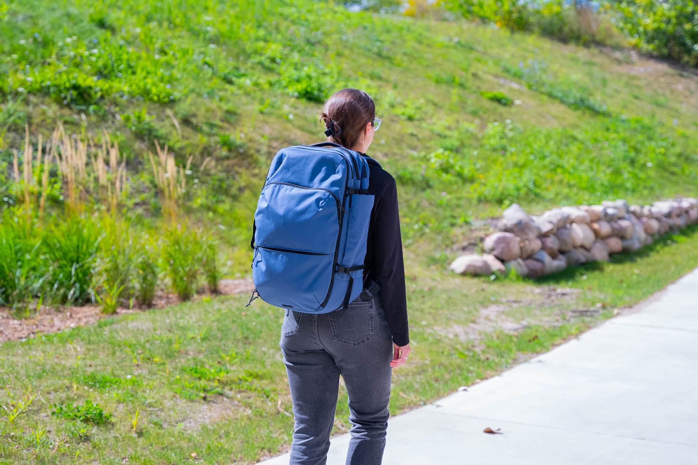 Pakt Travel Backpack V2 35L Ocean Blue