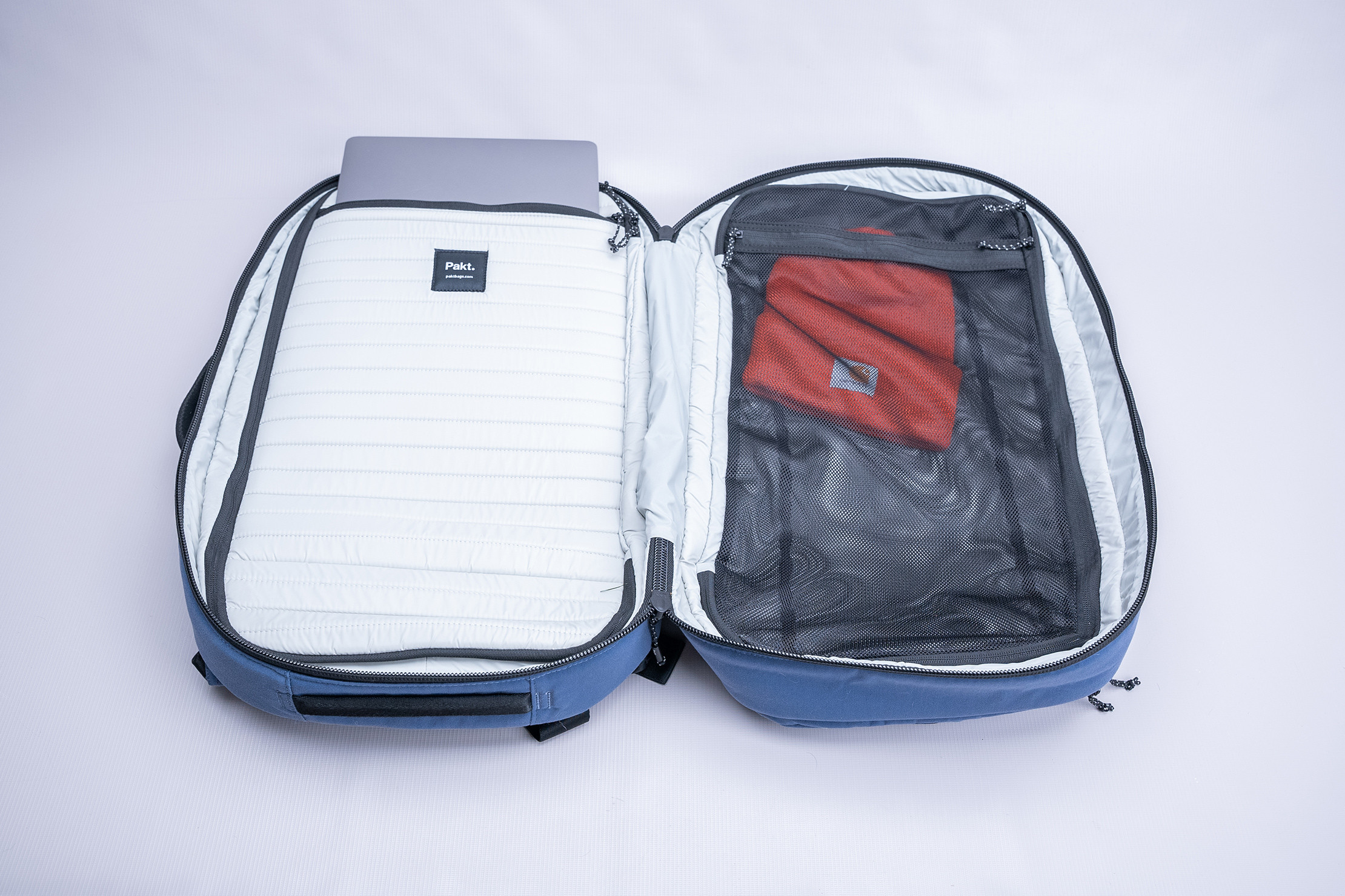 Pakt Travel Backpack V2 35L Main Interior View