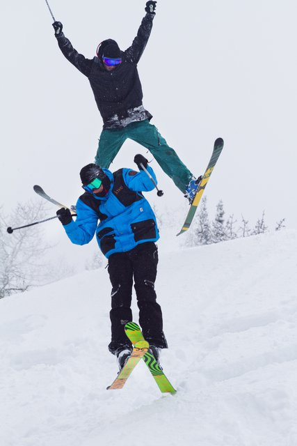 Andy and Cole Drexler. Photo: Rocky Maloney