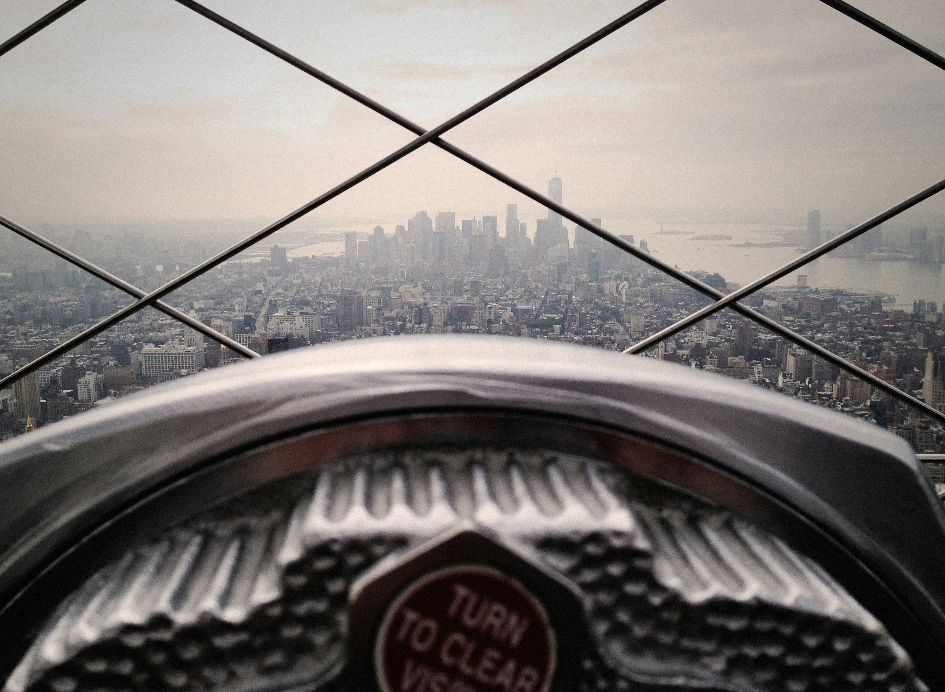 Binoculars at Empire State Building