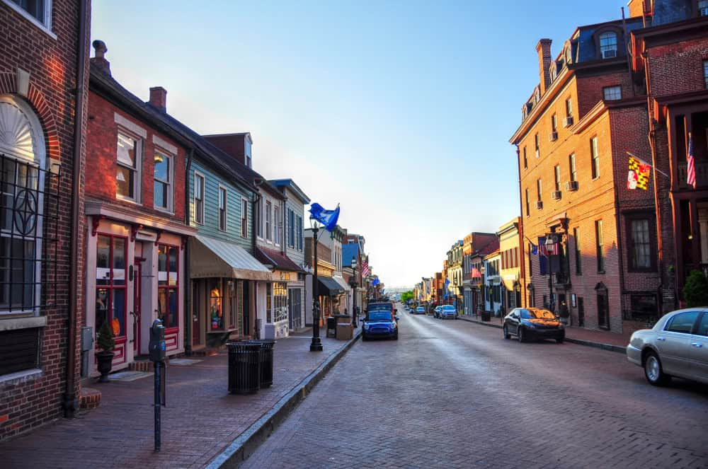 Downtown Annapolis, Maryland