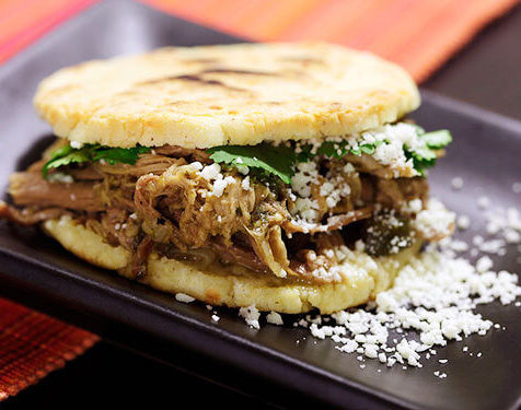 Delicious Arepas in Cali, Colombia
