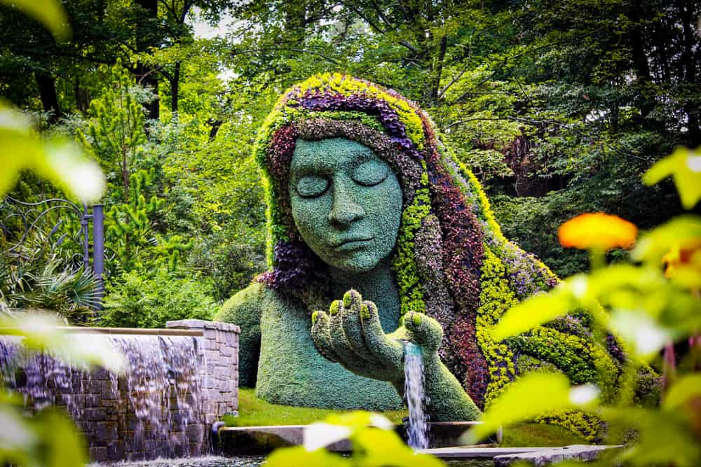 Atlanta Botanical Garden in Spring