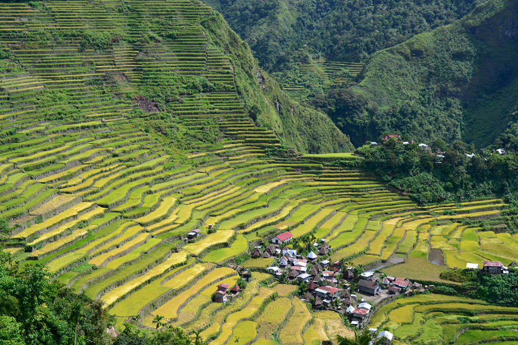 Batad rice terraces in the Philippines, showcasing diverse attractions beyond beaches.