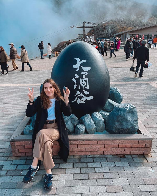 black egg hakone