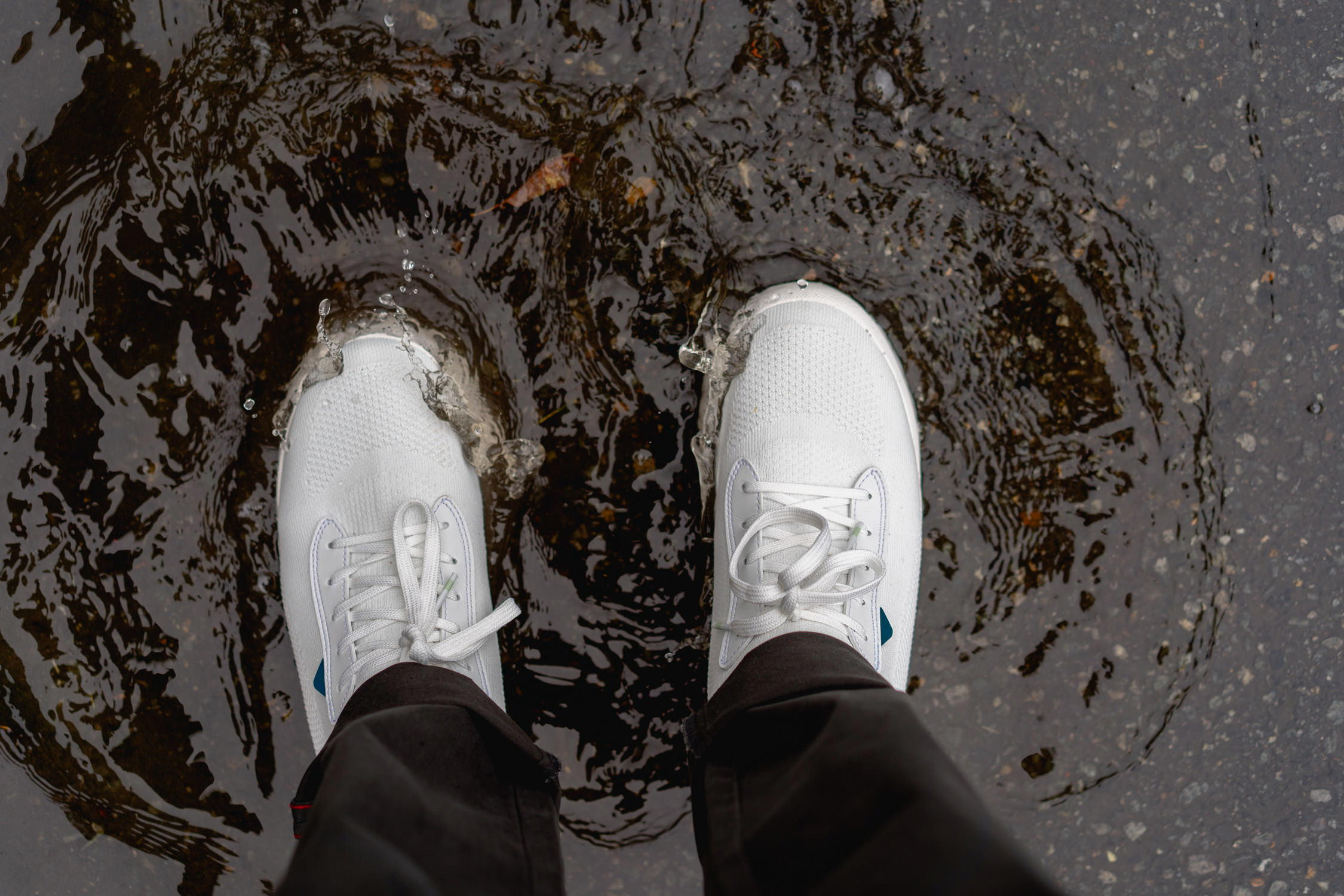 Vessi Weekend Chelsea shoes, lightweight and packable for travel.