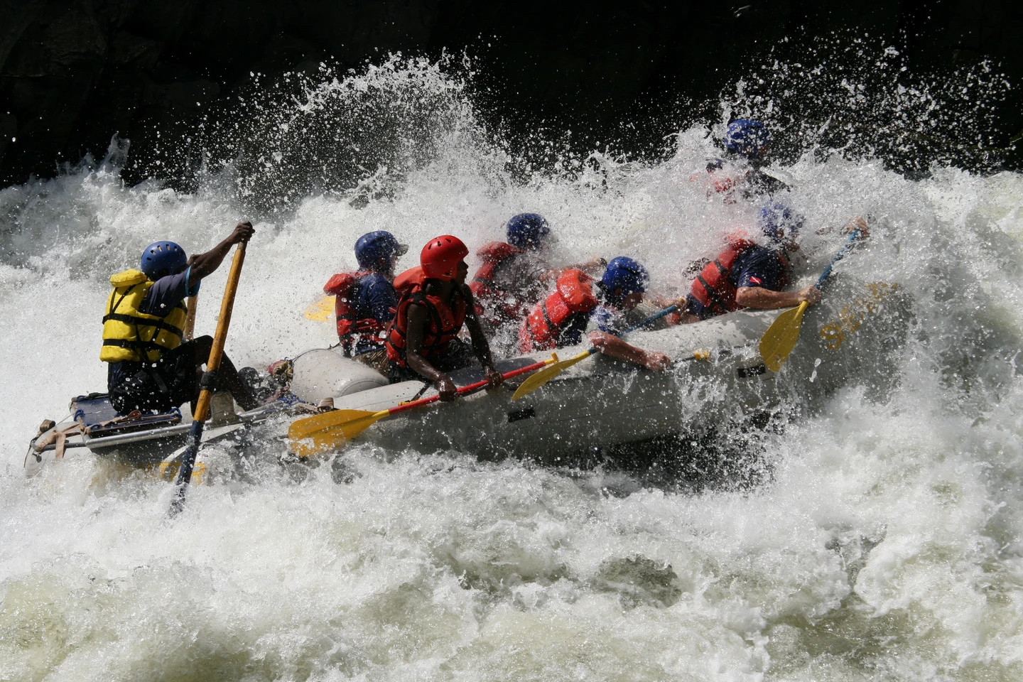 Rafting on the Zambezi