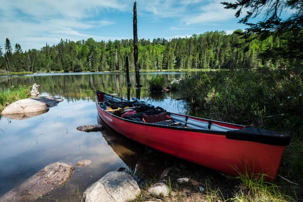 Ely, Minnesota, a gateway to outdoor adventures in the USA in July