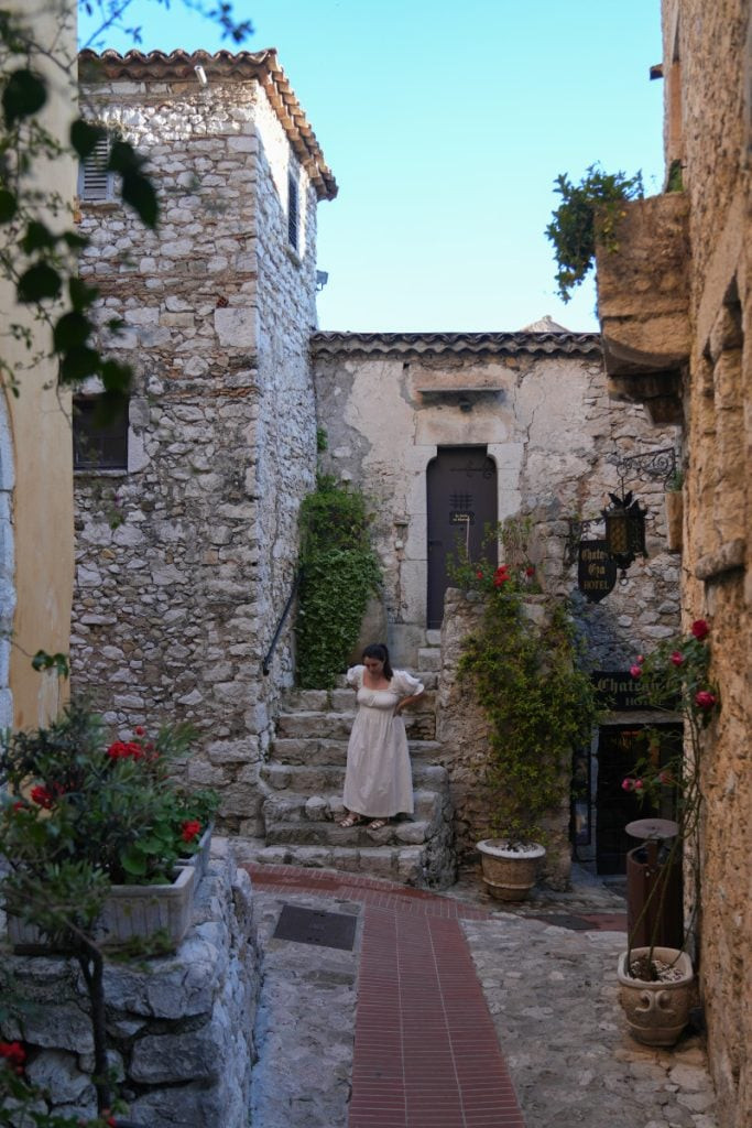 Panoramic view from Èze village, South of France