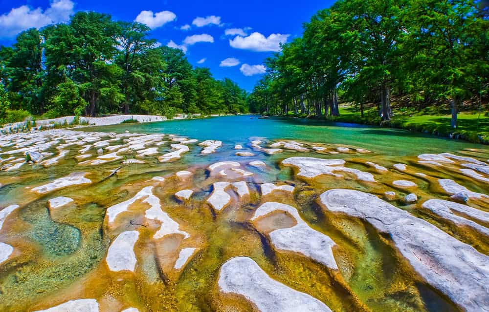 Garner State Park in Texas Hill Country in May