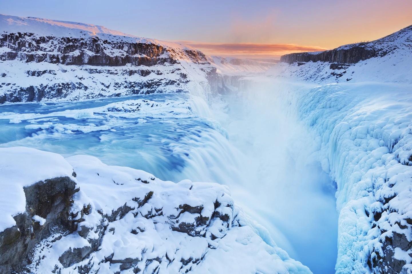 Gullfoss waterfall, Iceland
