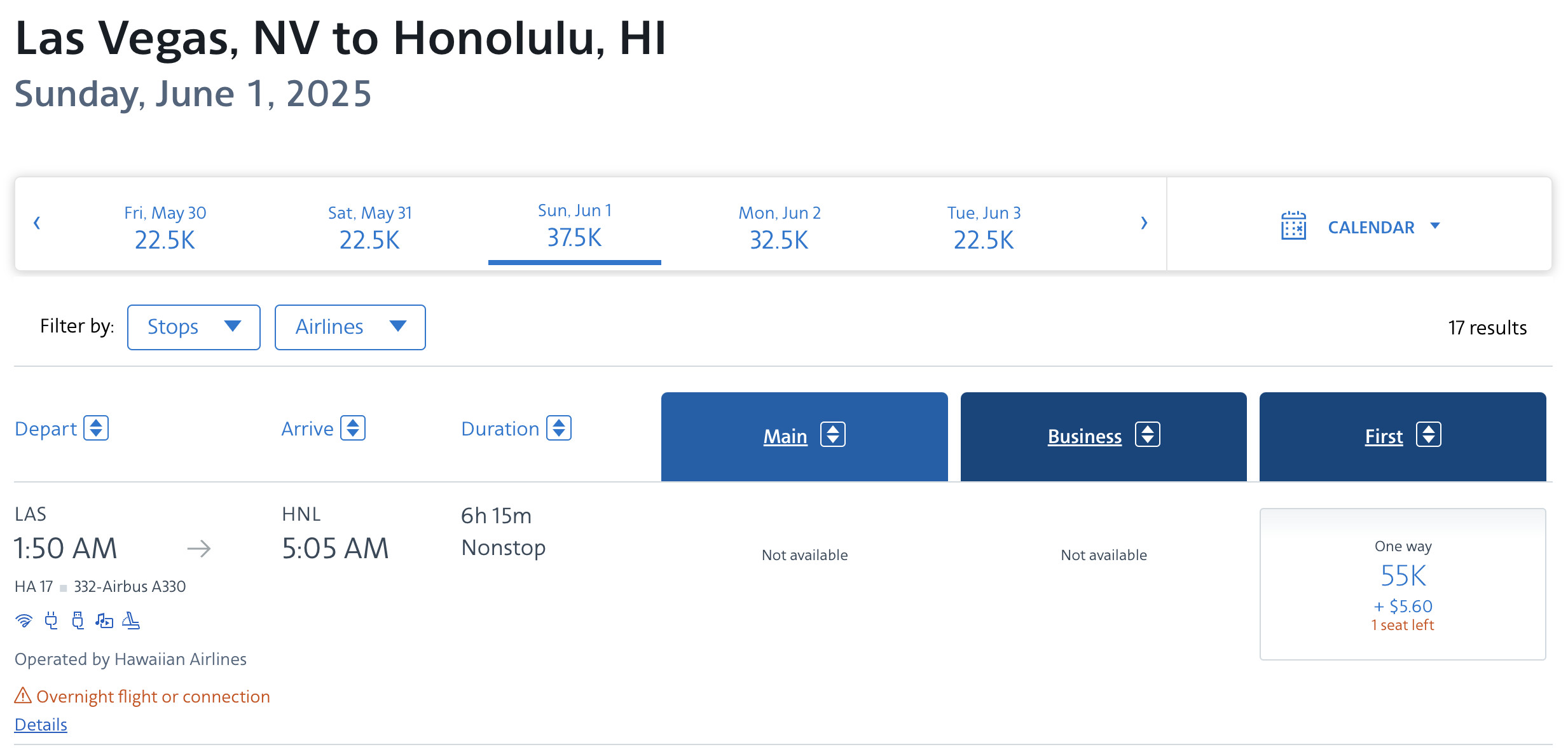 Hawaiian Airlines aircraft over the Hawaiian Islands, highlighting travel to Hawaii with AA miles.