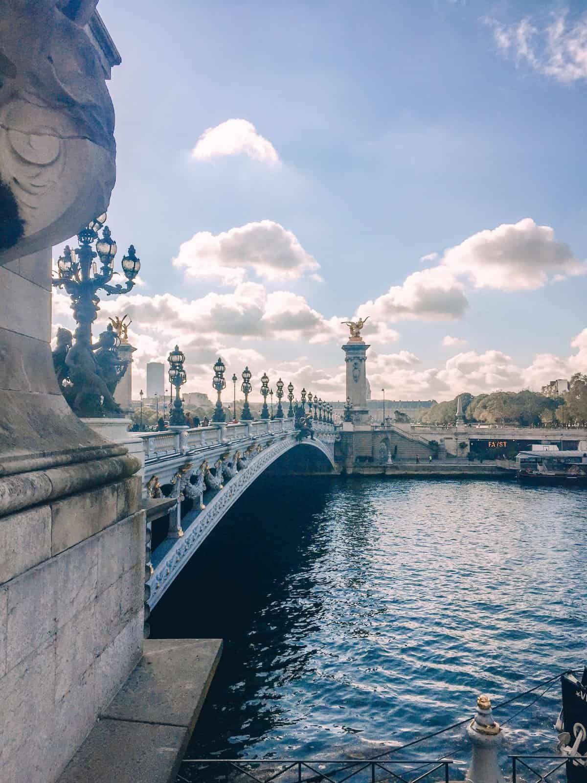 Pont Alexandre III in Paris