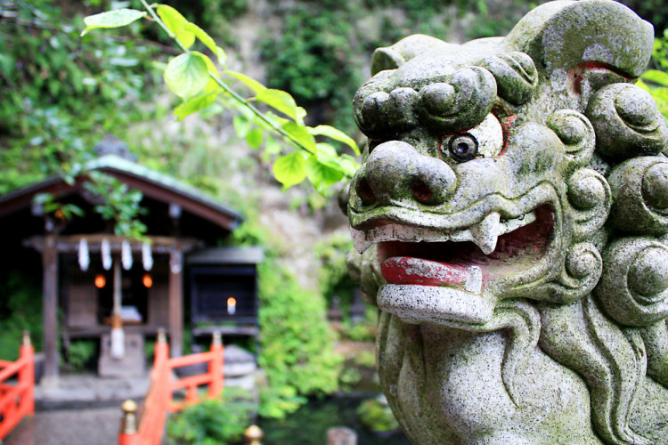 Hase Dera Temple in Kamakura, with its wooden structures and scenic views.