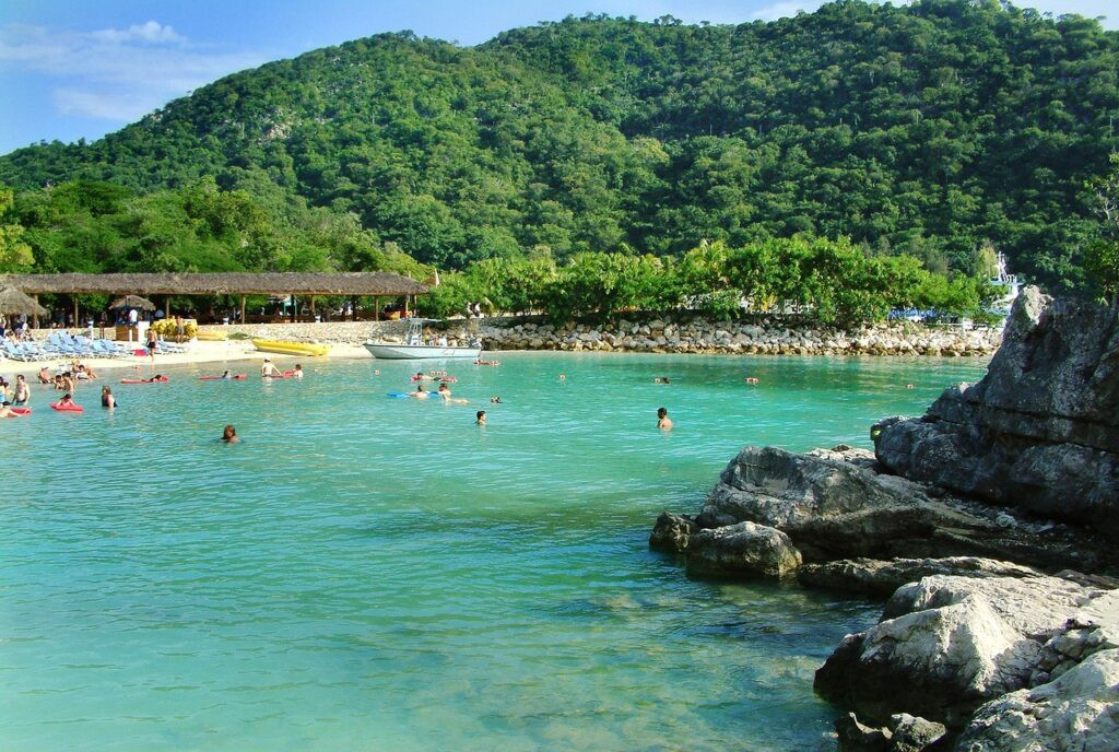 Labadee, Haiti, a cruise port once considered a safe haven but now facing increased travel warnings due to escalating instability.