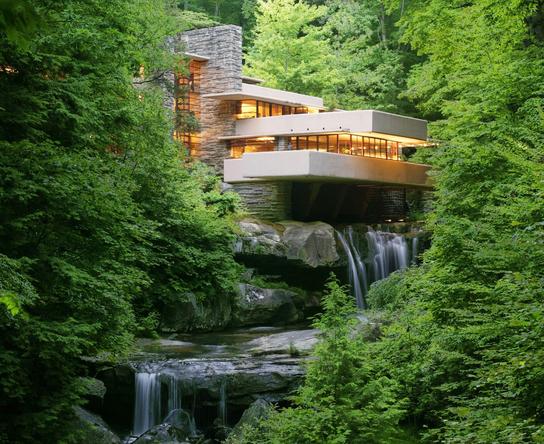 Fallingwater house Laurel Highlands Pennsylvania