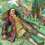 Lemuel Gulliver and the Lilliputians in Jonathan Swift's Gulliver's Travels
