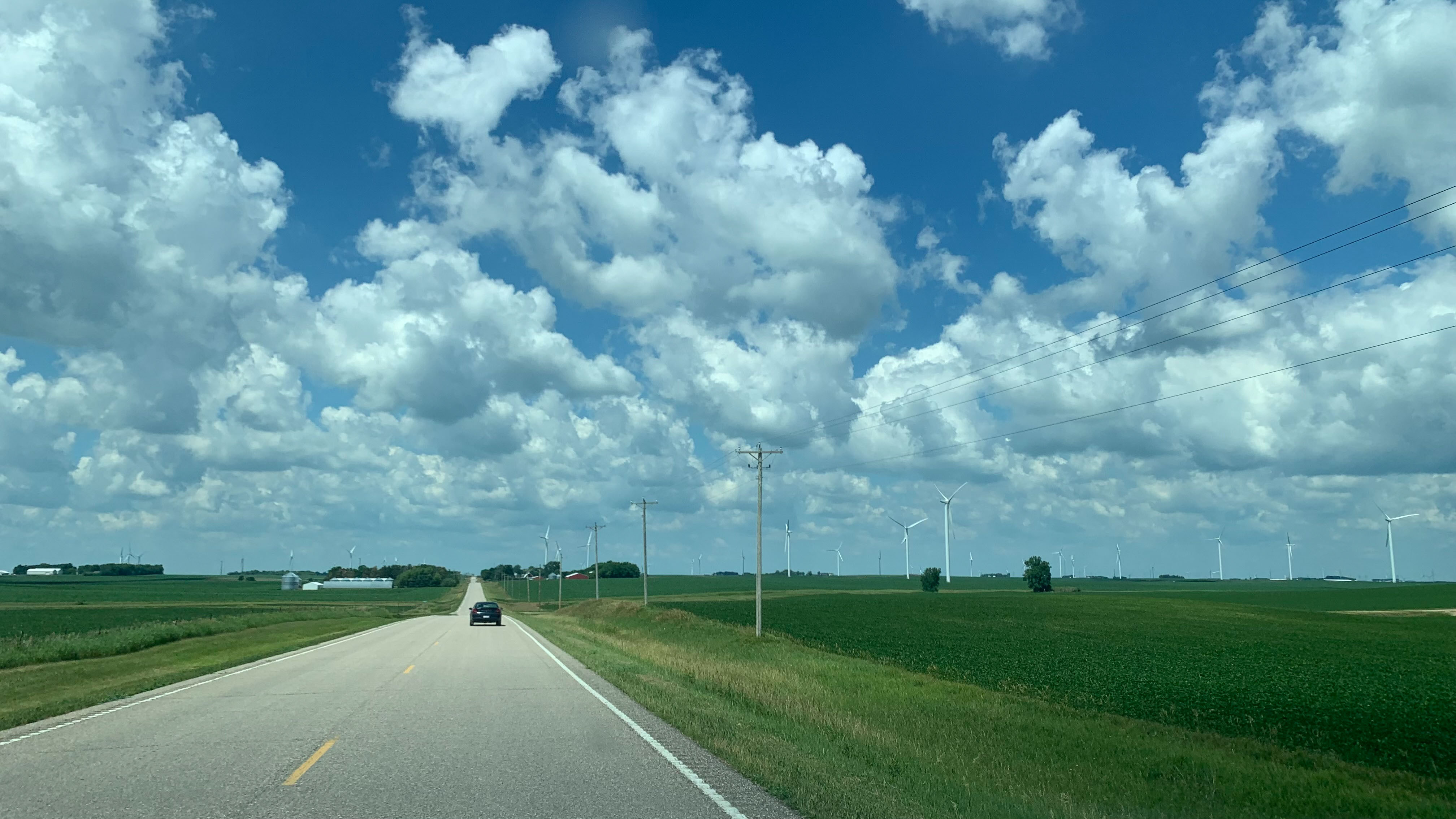 Minnesota back road landscape