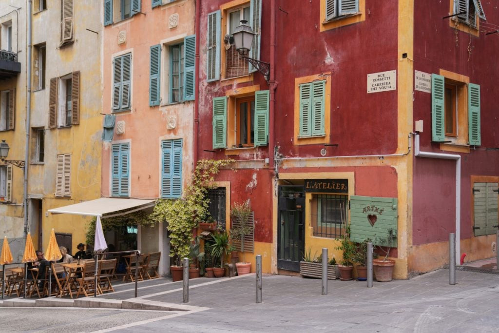 Picturesque Nice Old Quarter, South of France