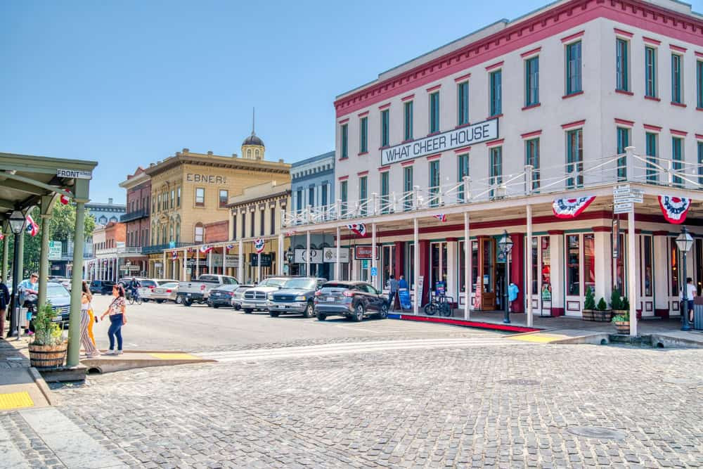Historic Old Town Sacramento, California