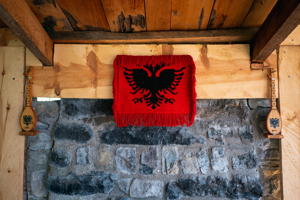 Group of people gathered, showcasing Albanian hospitality and community
