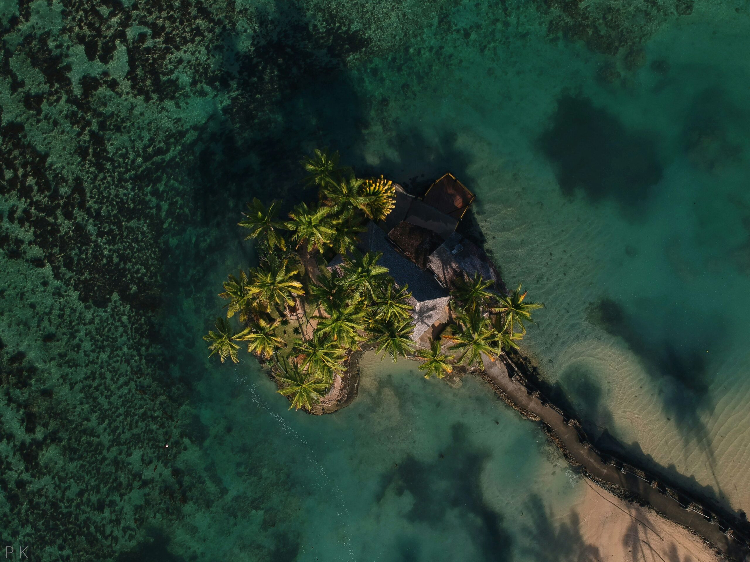 Exclusive island resort in Fiji