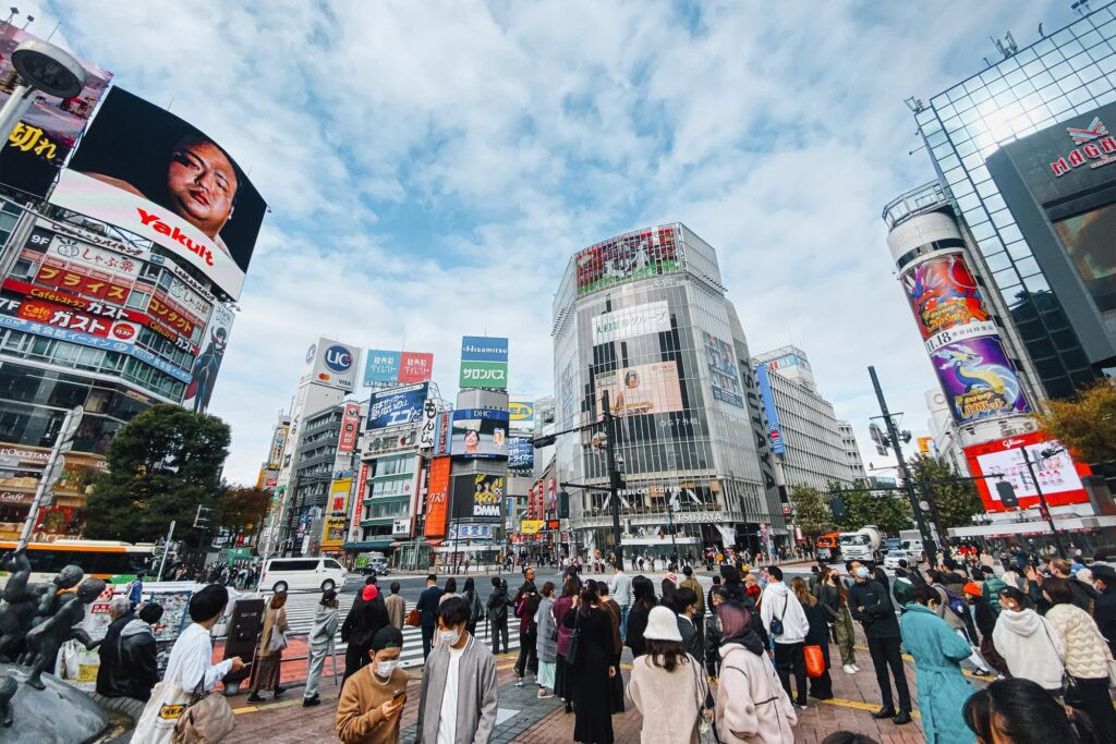 shibuya crossing tokyo