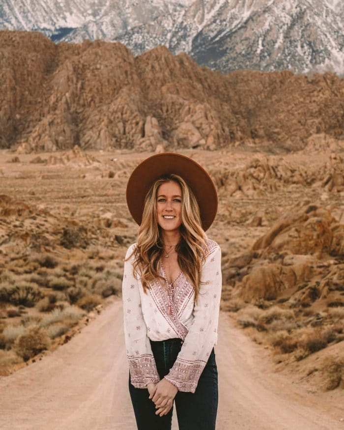 The author, Michelle Halpern of Live Like it, smiling outdoors in California