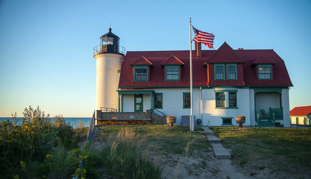 Lakeside charm of Traverse City, Lake Michigan, perfect for a summer getaway