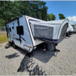Used 2017 Jayco Jay Feather X17Z Expandable Travel Trailer with Fold-Out Beds