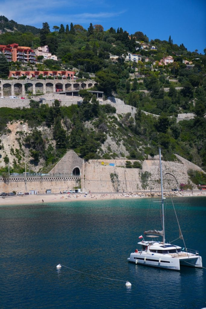 Beachfront in Villefranche-sur-Mer, South of France