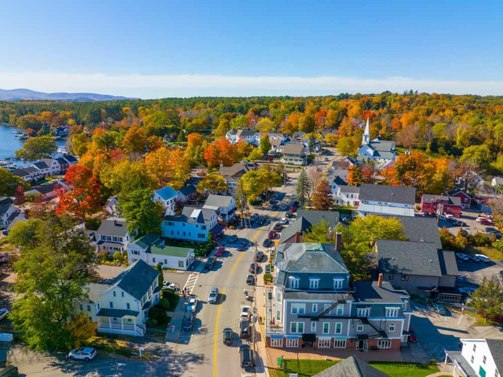 Lakefront in Wolfeboro, New Hampshire