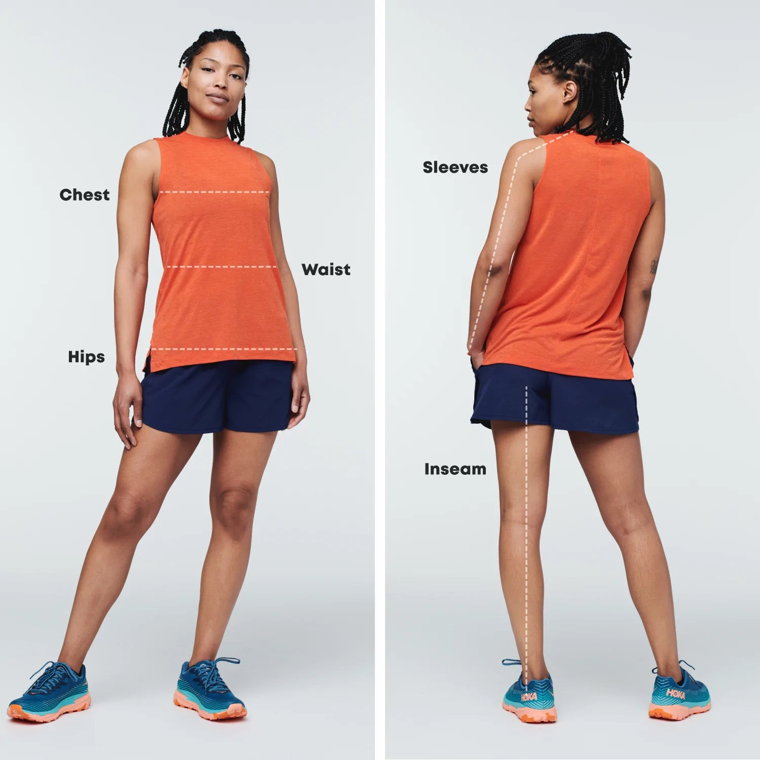 Womens Clothing Size Chart in Inches and Centimeters