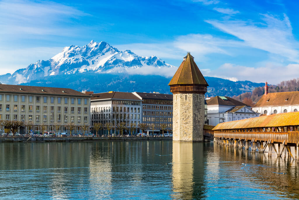 A view of Lucerne