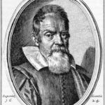 Illustration of Galileo Galilei, whose experiments laid groundwork for understanding light speed