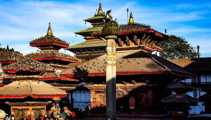 Kathmandu Durbar Square, Nepal, showcasing its rich cultural heritage and ancient architecture. Perfect for cultural tours in Asia in August.
