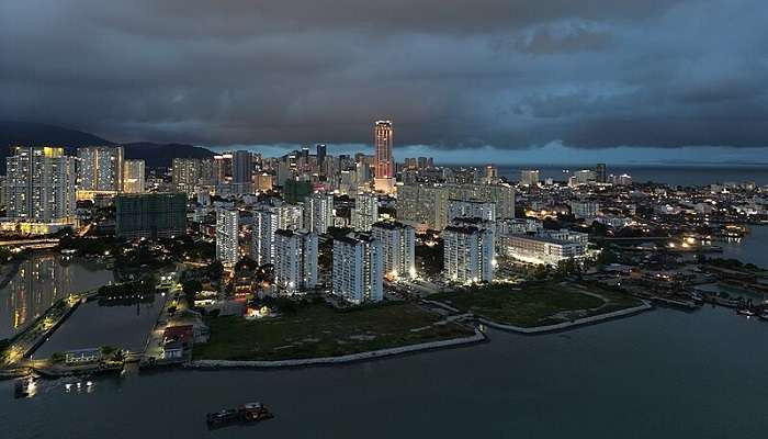 George Town, Penang, Malaysia, showcasing its colonial architecture and vibrant street art. A food lover's paradise in Asia in August.
