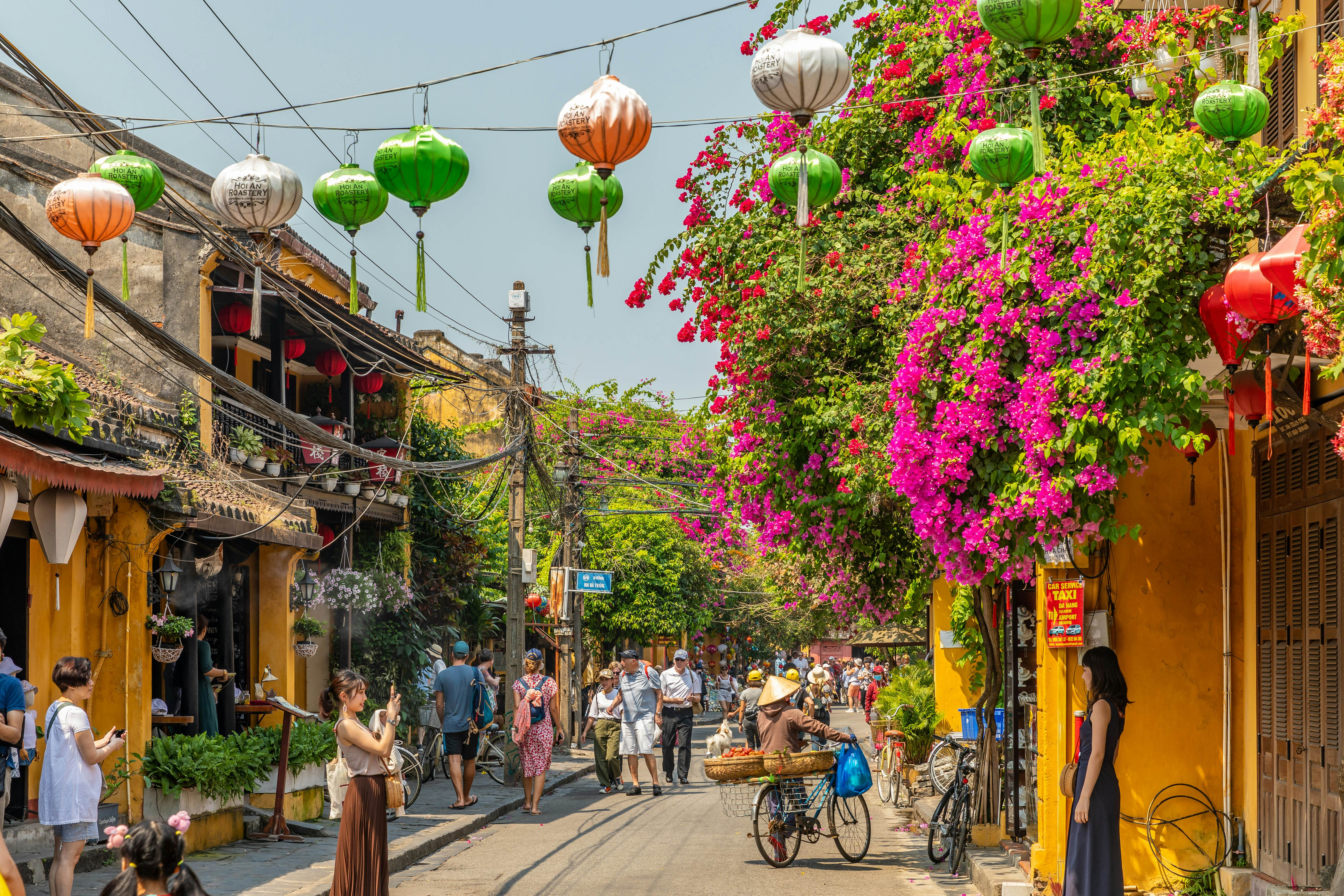 Lantern-lit streets of Hoi An, Vietnam