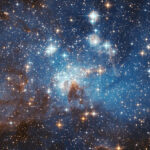 Matter in deep space is spread out, which makes it impossible for any sound waves to travel. Credit: NASA
