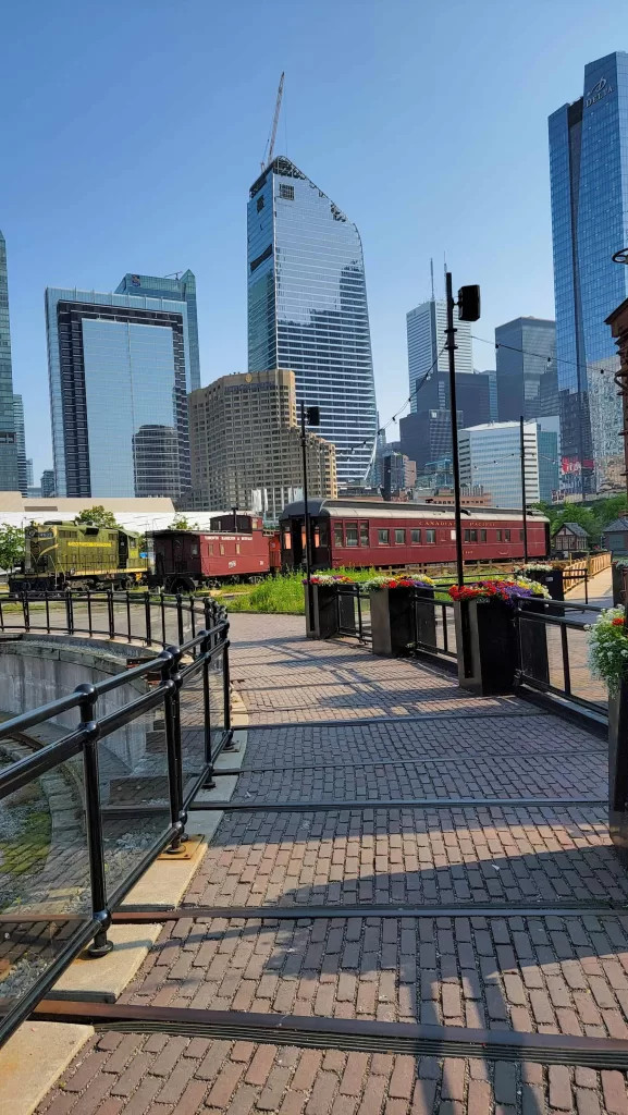 Toronto Railway Museum with Vintage Locomotives